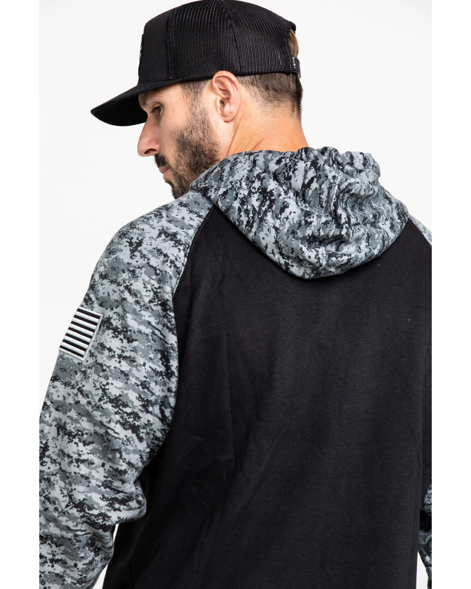 Ariat Men's Patriot Hooded Sweatshirt 2 Ariat Men's Patriot Hooded Sweatshirt - Image 2