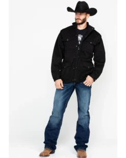 Outback Trading Co. Men's Softshell Reid Snap Jacket -Men's Western Denim Store 2000240752 001 P6