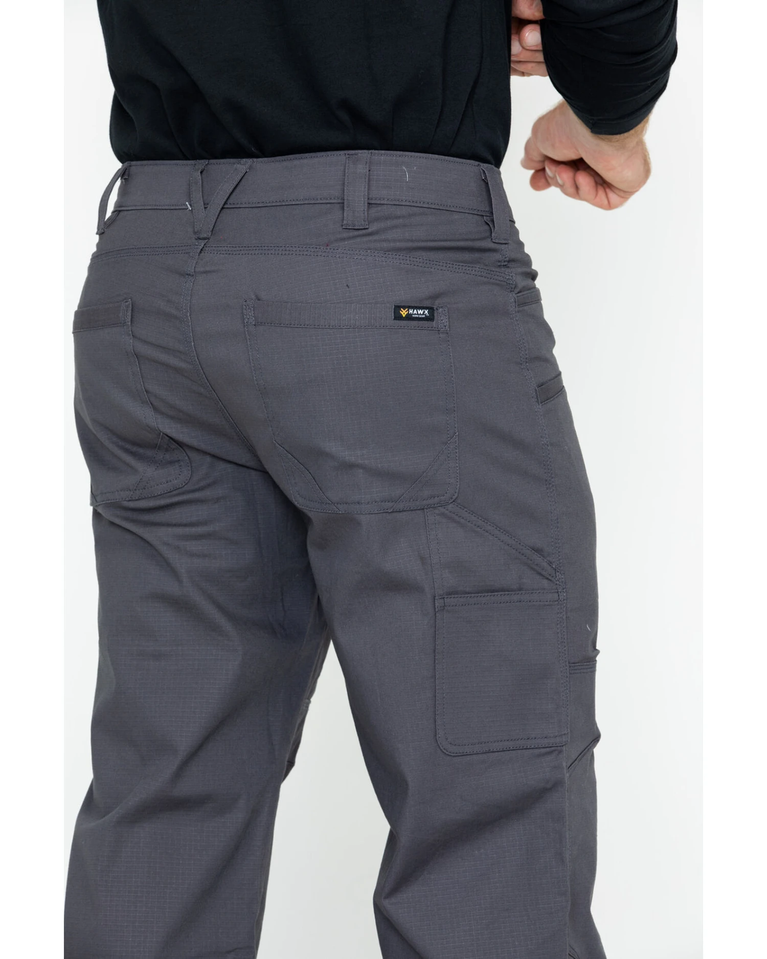 Hawx Men's Stretch Ripstop Utility Work Pants 3 Hawx Men's Stretch Ripstop Utility Work Pants - Image 3