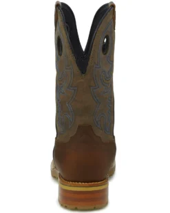 Justin Men's Marshal Waterproof Western Work Boots - Square Toe