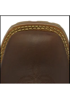 Justin Men's Marshal Waterproof Western Work Boots - Square Toe -Men's Western Denim Store 2000242550 020 P5