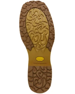 Justin Men's Marshal Waterproof Western Work Boots - Square Toe -Men's Western Denim Store 2000242550 020 P6