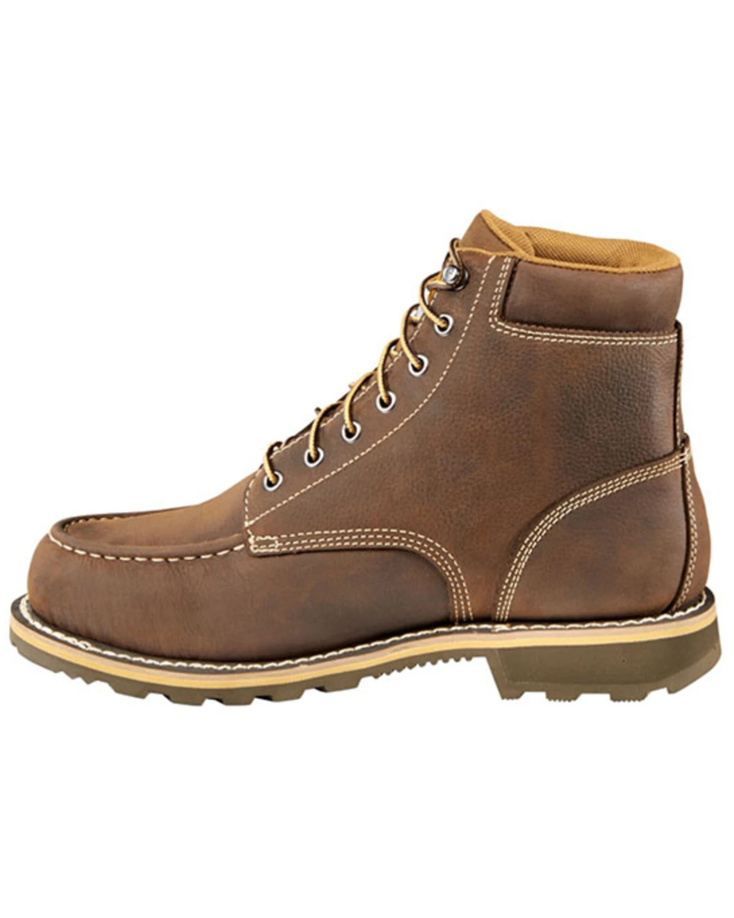Carhartt Men's 6" Waterproof Lug Work Boots - Moc Toe 5 Carhartt Men's 6" Waterproof Lug Work Boots - Moc Toe - Image 5