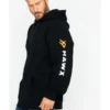 Hawx Men's Logo Sleeve Hooded Work Sweatshirt