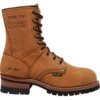Ad Tec Men's 9" Leather Logger Boots - Steel Toe