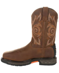 Georgia Boot Men's Carbo-Tec LT Waterproof Western Work Boots - Steel Toe -Men's Western Denim Store 2000257331 200 P3