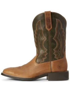 Ariat Men's Sport Riggin Western Performance Boots - Broad Square Toe -Men's Western Denim Store 2000258874 200 P2