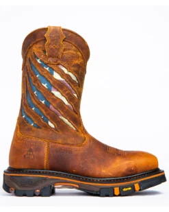 Cody James Men's Flag Western Work Boots - Nano Composite Toe -Men's Western Denim Store 2000266695 200 P4