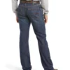 Ariat Men's Dark Wash Shale Low Rise Straight Work Jeans - Big