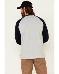 Ariat Men's FR Baseball Logo Crew Work Tee -Men's Western Denim Store 2000269294 410 P4