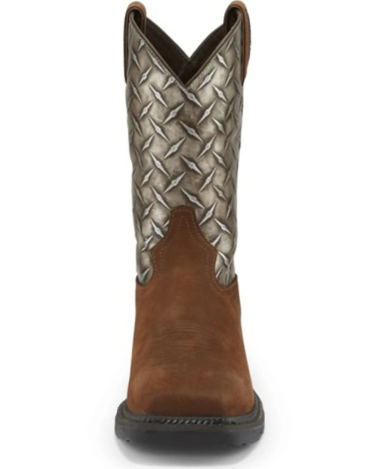 Tony Lama Men's Diboll Diamond Plate Western Work Boots - Composite Toe 3 Tony Lama Men's Diboll Diamond Plate Western Work Boots - Composite Toe - Image 3