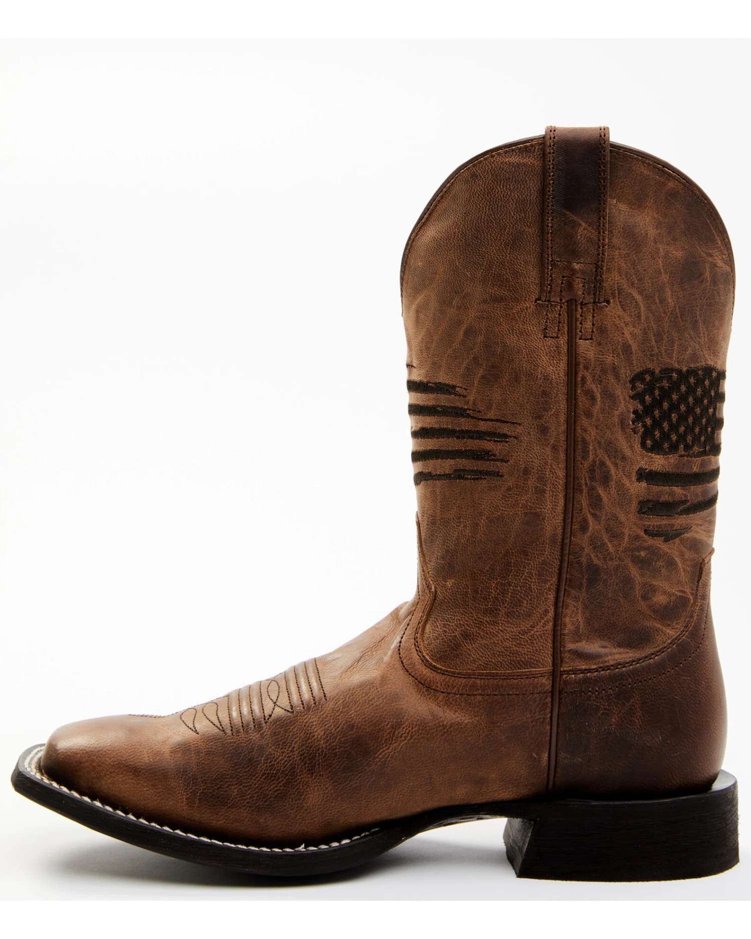 Ariat Men's Circuit Patriot Western Boots - Broad Square Toe 7 Ariat Men's Circuit Patriot Western Boots - Broad Square Toe - Image 7
