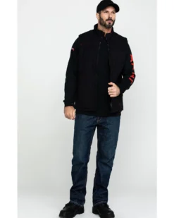 Ariat Men's FR Crius Insulated Work Vest - Tall -Men's Western Denim Store 2000281978 001 P6