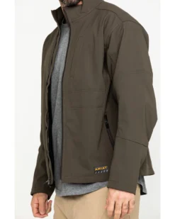 Ariat Men's Rebar Stretch Canvas Softshell Work Jacket