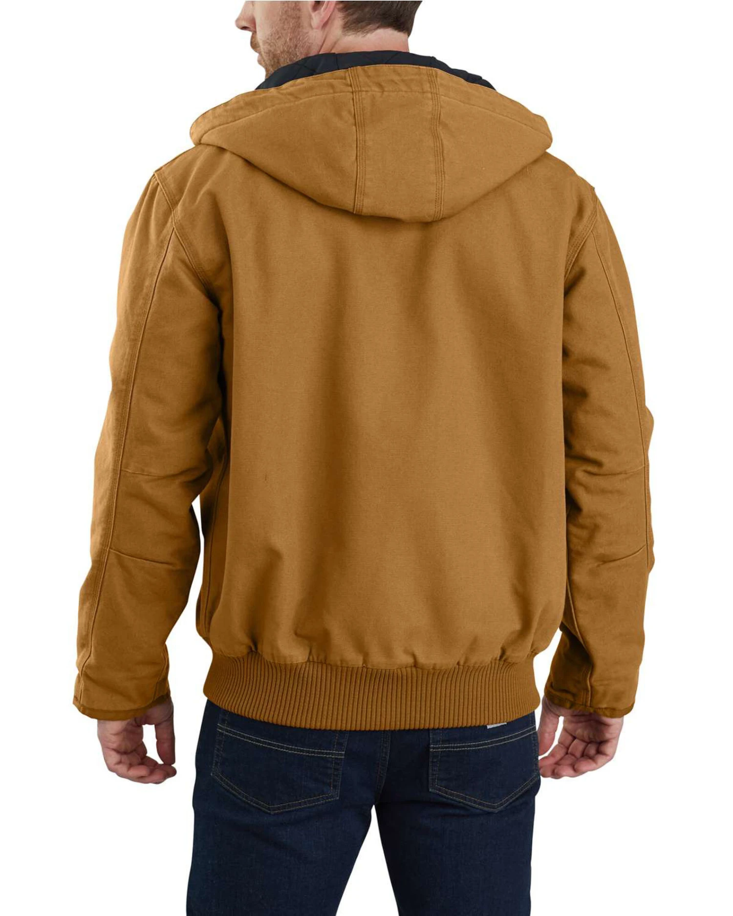Carhartt Men's Lined M 130 Active Work Jacket 4 Carhartt Men's Lined M 130 Active Work Jacket - Image 4