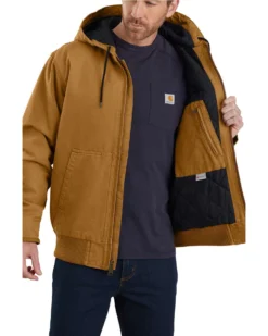 Carhartt Men's Lined M 130 Active Work Jacket 7 Carhartt Men's Lined M 130 Active Work Jacket -Men's Western Denim Store 2000282742 200 P4