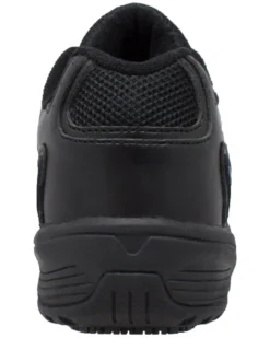 Ad Tec Men's Athletic Black Uniform Work Shoes - Composite Toe
