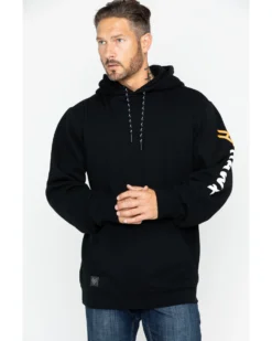 Hawx Men's Logo Sleeve Hooded Work Sweatshirt - Tall 9 Hawx Men's Logo Sleeve Hooded Work Sweatshirt - Tall -Men's Western Denim Store 2000284107 001 P1