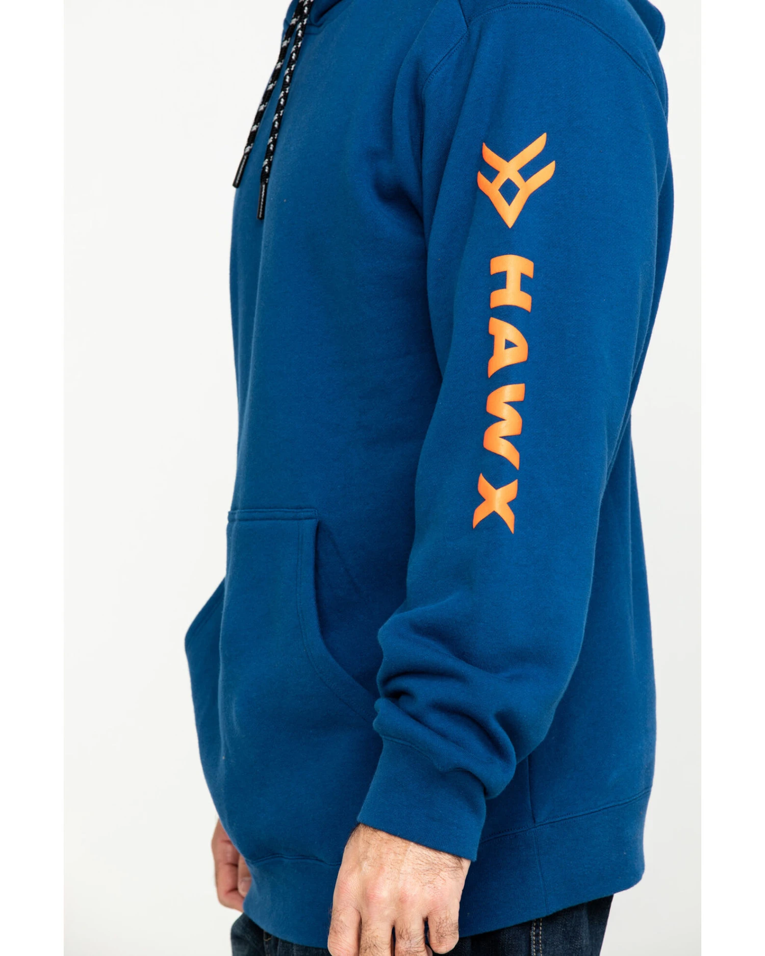 Hawx® Men's Logo Sleeve Performance Fleece Hooded Work Sweatshirt - Big & Tall 1 Hawx® Men's Logo Sleeve Performance Fleece Hooded Work Sweatshirt - Big & Tall