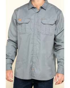 Hawx Men's FR Long Sleeve Work Shirt - Big