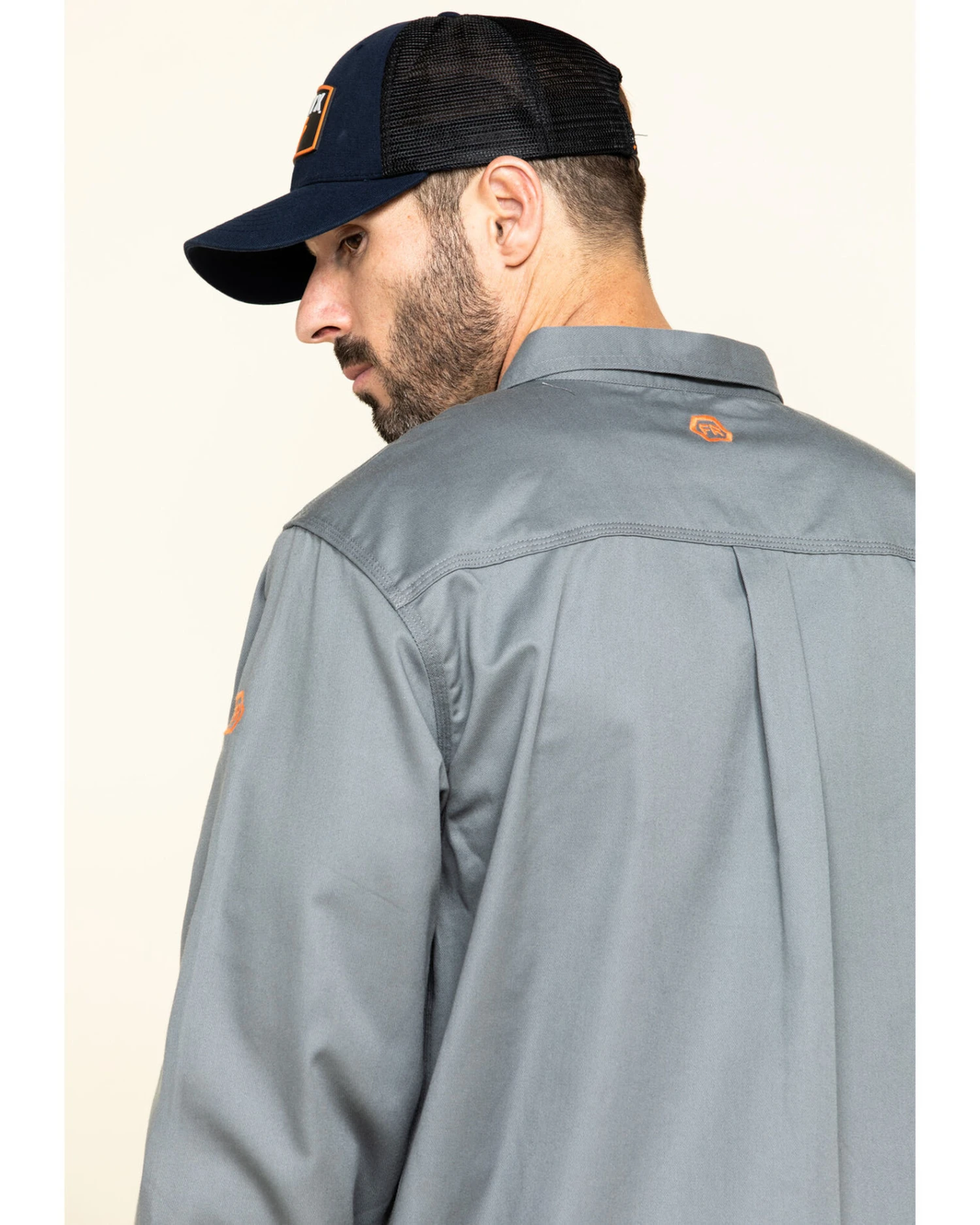 Hawx Men's FR Long Sleeve Work Shirt - Big 3 Hawx Men's FR Long Sleeve Work Shirt - Big - Image 3