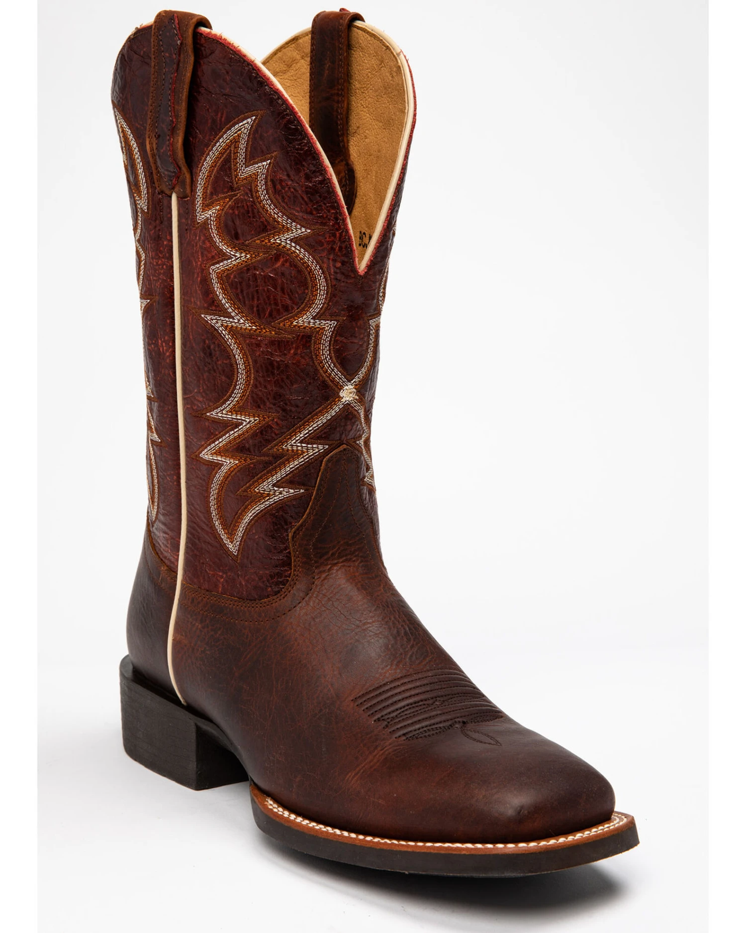 RANK 45 Men's Barley Western Performance Boots - Square Toe 2 RANK 45 Men's Barley Western Performance Boots - Square Toe - Image 2