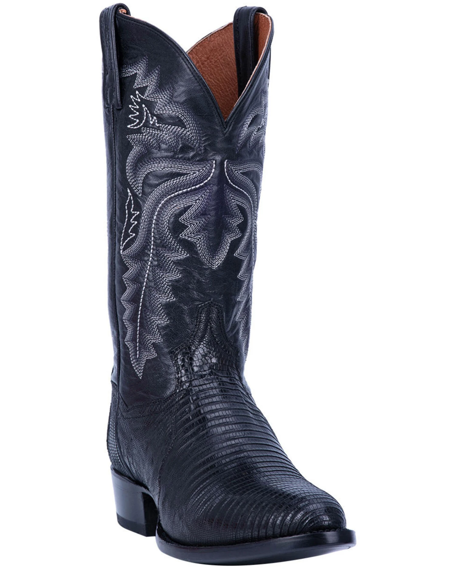 Dan Post Men's Winston Lizard Western Boots - Medium Toe 6 Dan Post Men's Winston Lizard Western Boots - Medium Toe - Image 6