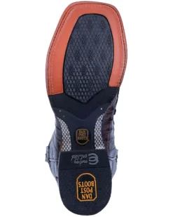 Dan Post Men's Kingsly Caiman Leather Western Boots - Broad Square Toe 9 Dan Post Men's Kingsly Caiman Leather Western Boots - Broad Square Toe -Men's Western Denim Store 2000286036 200 P7