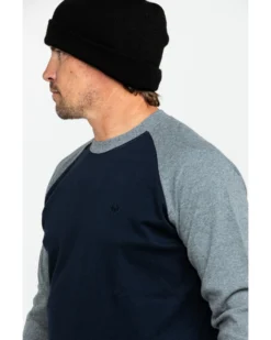 Wolverine Men's Brower Baseball Long Sleeve Work Shirt -Men's Western Denim Store 2000286841 410 P4