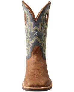 Twisted X Men's Top Hand Western Boots - Broad Square Toe -Men's Western Denim Store 2000287424 230 P5