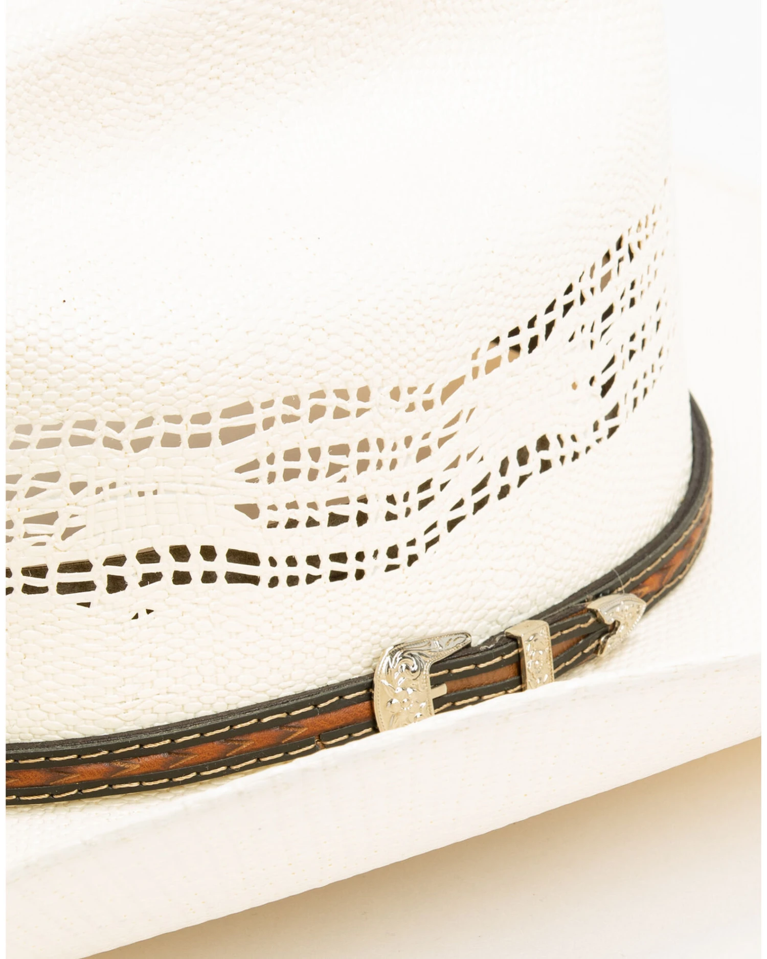 Cody James Men's 20X Low Cattleman Pro Rodeo Straw Hat 2 Cody James Men's 20X Low Cattleman Pro Rodeo Straw Hat - Image 2