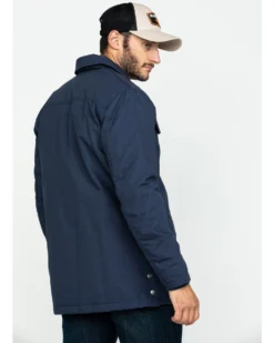 Wrangler Men's Ripstop Quilted Barn Coat -Men's Western Denim Store 2000291324 410 P2