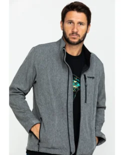 Wrangler Men's Trail Fleece Lined Zip Jacket -Men's Western Denim Store 2000291326 070 P1
