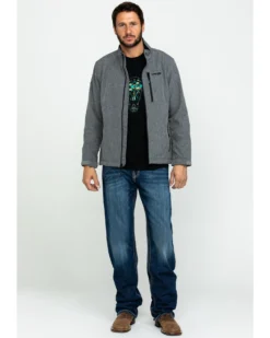 Wrangler Men's Trail Fleece Lined Zip Jacket