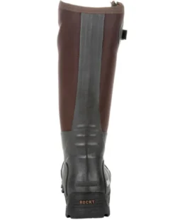 Rocky Men's Black Rubber Snake Boots - Round Toe -Men's Western Denim Store 2000291448 200 P4