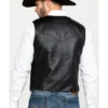 Liberty Wear Men's Jackson Lambskin Leather Vest - Big