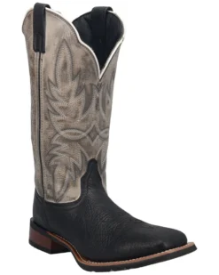 Laredo Men's Isaac Western Boots - Broad Square Toe -Men's Western Denim Store 2000293720 001 P1