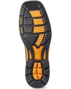 Ariat Men's Cream Workhog Western Work Boots - Composite Toe