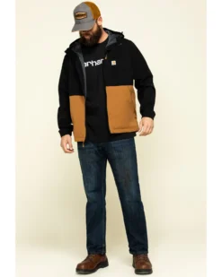 Carhartt Men's Storm Defender Midweight Hooded Work Jacket -Men's Western Denim Store 2000294432 001 P6