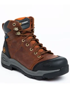 Hawx Men's 6" Crew Chief Waterproof Work Boots - Composite Toe 11 Hawx Men's 6" Crew Chief Waterproof Work Boots - Composite Toe -Men's Western Denim Store 2000295098 220 P1