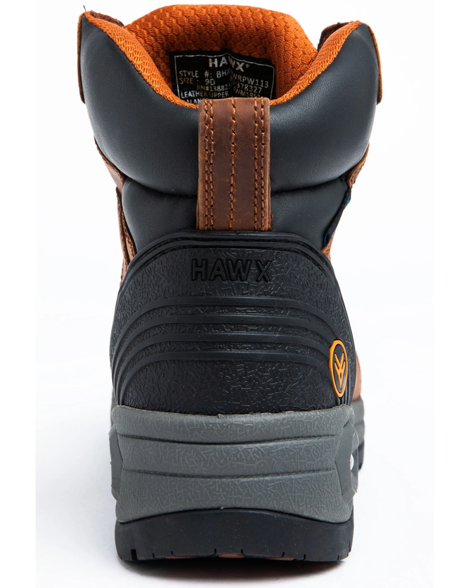 Hawx Men's 6" Crew Chief Waterproof Work Boots - Composite Toe 3 Hawx Men's 6" Crew Chief Waterproof Work Boots - Composite Toe - Image 3