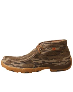 Twisted X Men's Mossy Oak Original Bottomland Driving Shoes - Moc Toe -Men's Western Denim Store 2000307449 340 P3