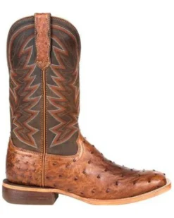 Durango Men's Wheat Brown Exotic Full-Quill Ostrich Western Boots - Square Toe 9 Durango Men's Wheat Brown Exotic Full-Quill Ostrich Western Boots - Square Toe -Men's Western Denim Store 2000315550 200 P2