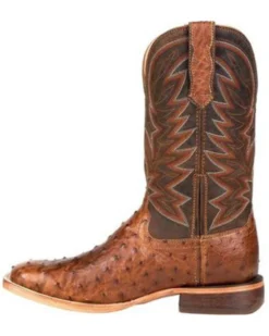 Durango Men's Wheat Brown Exotic Full-Quill Ostrich Western Boots - Square Toe 13 Durango Men's Wheat Brown Exotic Full-Quill Ostrich Western Boots - Square Toe -Men's Western Denim Store 2000315550 200 P3