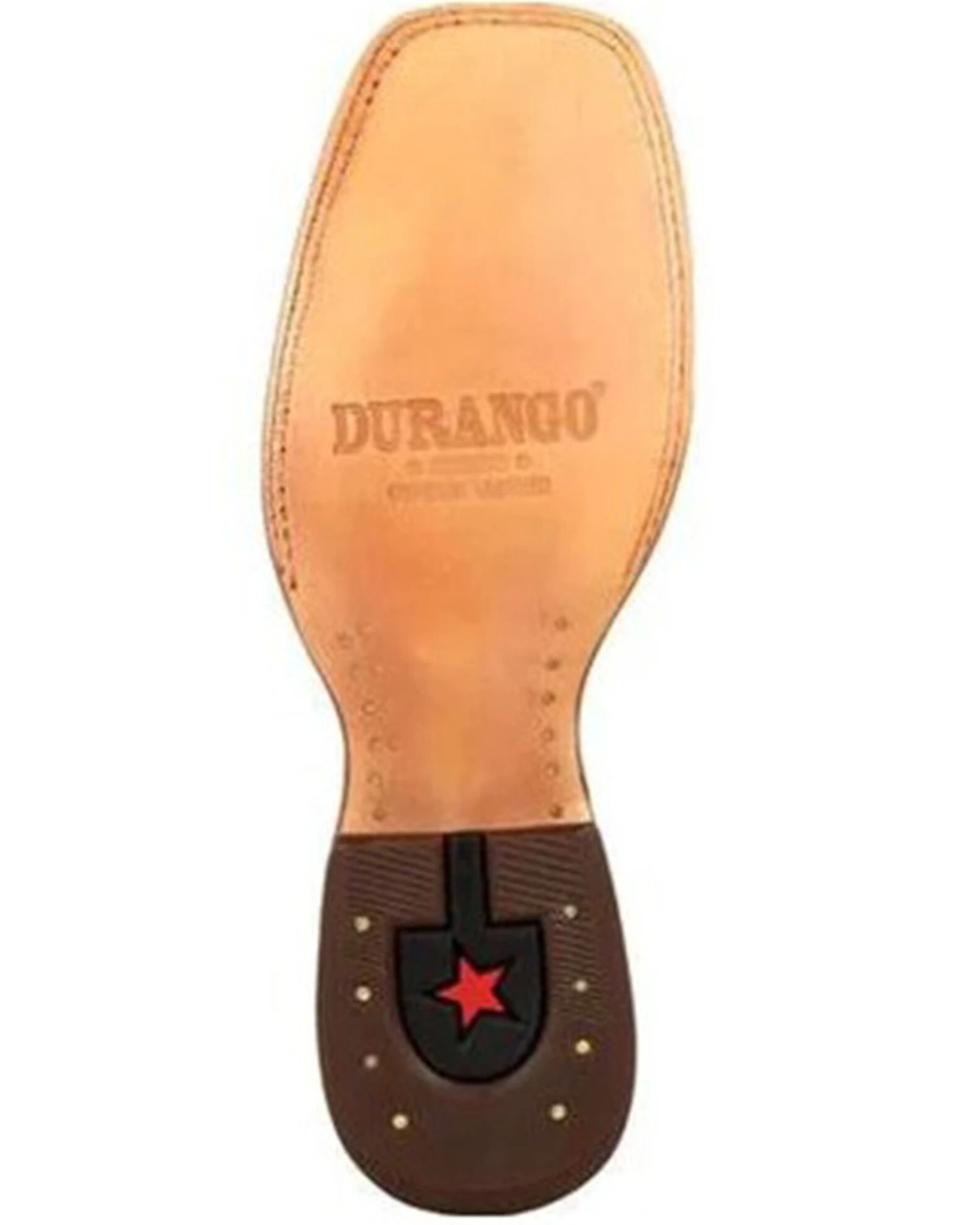 Durango Men's Wheat Brown Exotic Full-Quill Ostrich Western Boots - Square Toe 4 Durango Men's Wheat Brown Exotic Full-Quill Ostrich Western Boots - Square Toe - Image 4