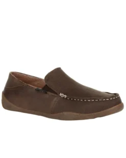 Georgia Boot Men's Cedar Falls Slip-On Shoes - Moc Toe -Men's Western Denim Store 2000320682 200 P1