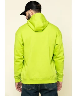 Ariat Men's Lime Heather Rebar Graphic Hooded Work Sweatshirt -Men's Western Denim Store 2000322153 300 P2
