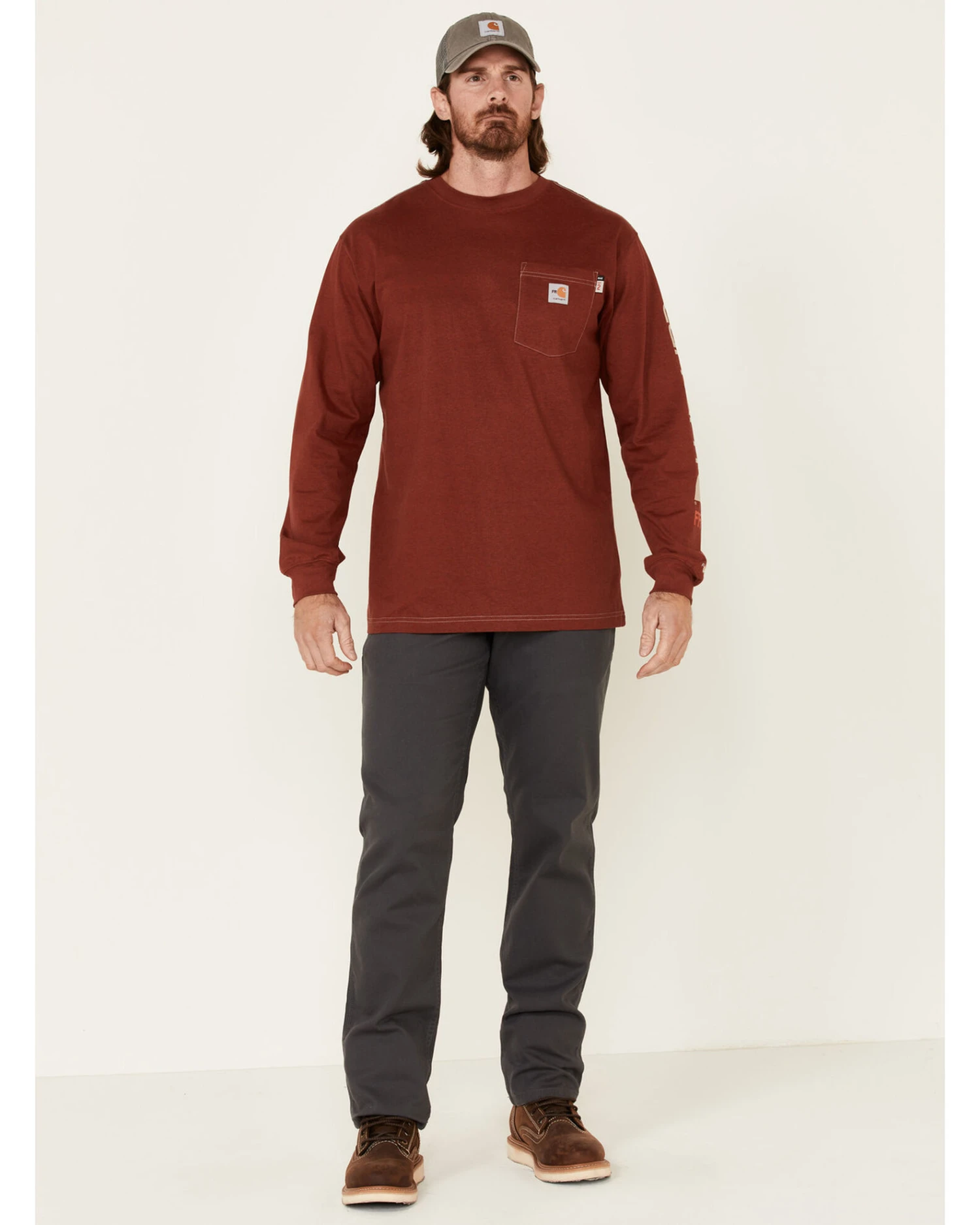 Carhartt Men's FR Shadow Rugged Flex Relaxed Work Pants 2 Carhartt Men's FR Shadow Rugged Flex Relaxed Work Pants - Image 2