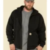 Carhartt Men's Rain Defender Thermal Lined Zip Hooded Work Sweatshirt