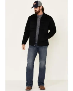 Cody James Men's Black Gaucho Snap Front Field Jacket -Men's Western Denim Store 2000325389 001 P1